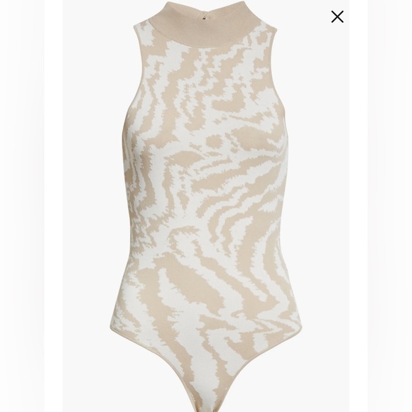 Ted Baker size 2 Poppii High Neck Sleeveless Bodysuit NWT - Picture 3 of 13